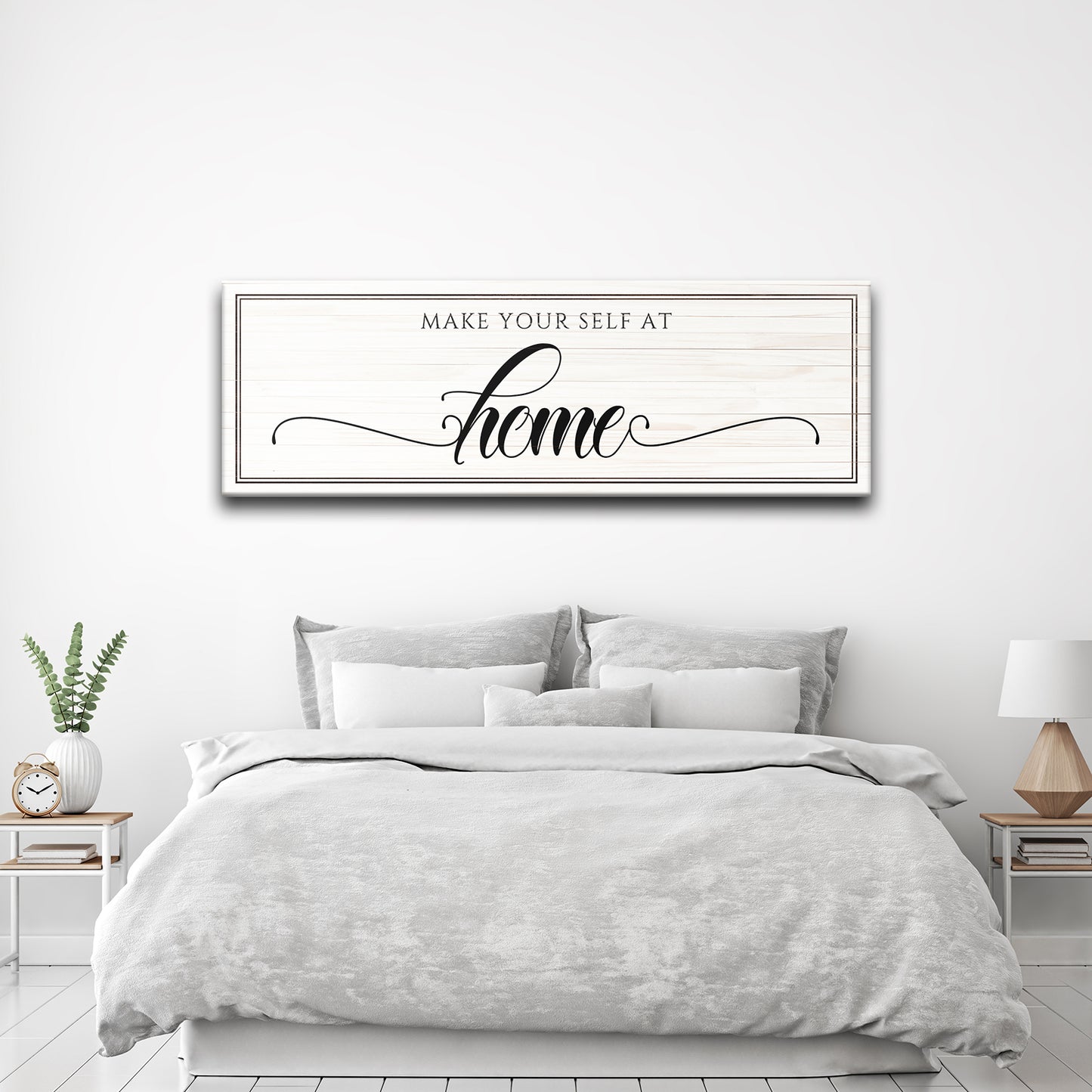 Make Yourself at Home Sign II Style 1 - Image by Tailored Canvases