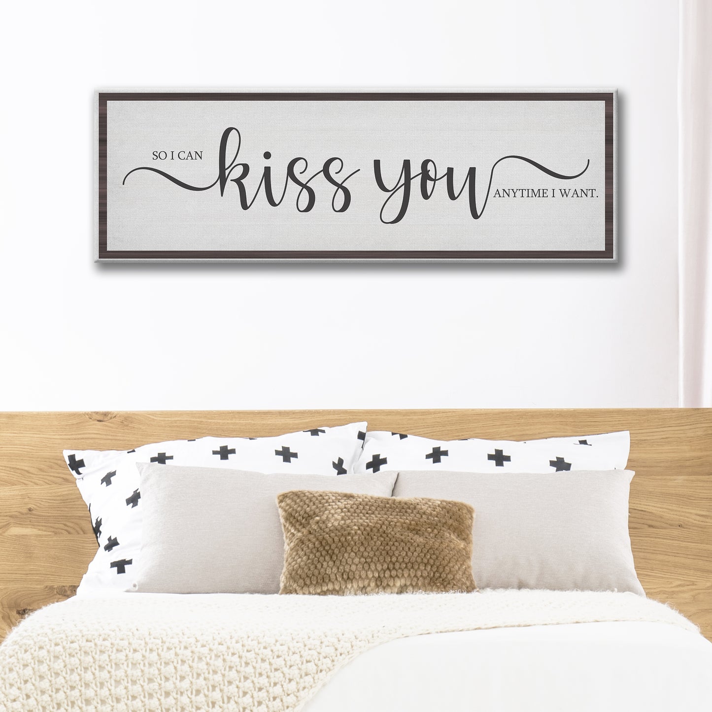 So I can Kiss you anytime I Want Style 2 - Image by Tailored Canvases