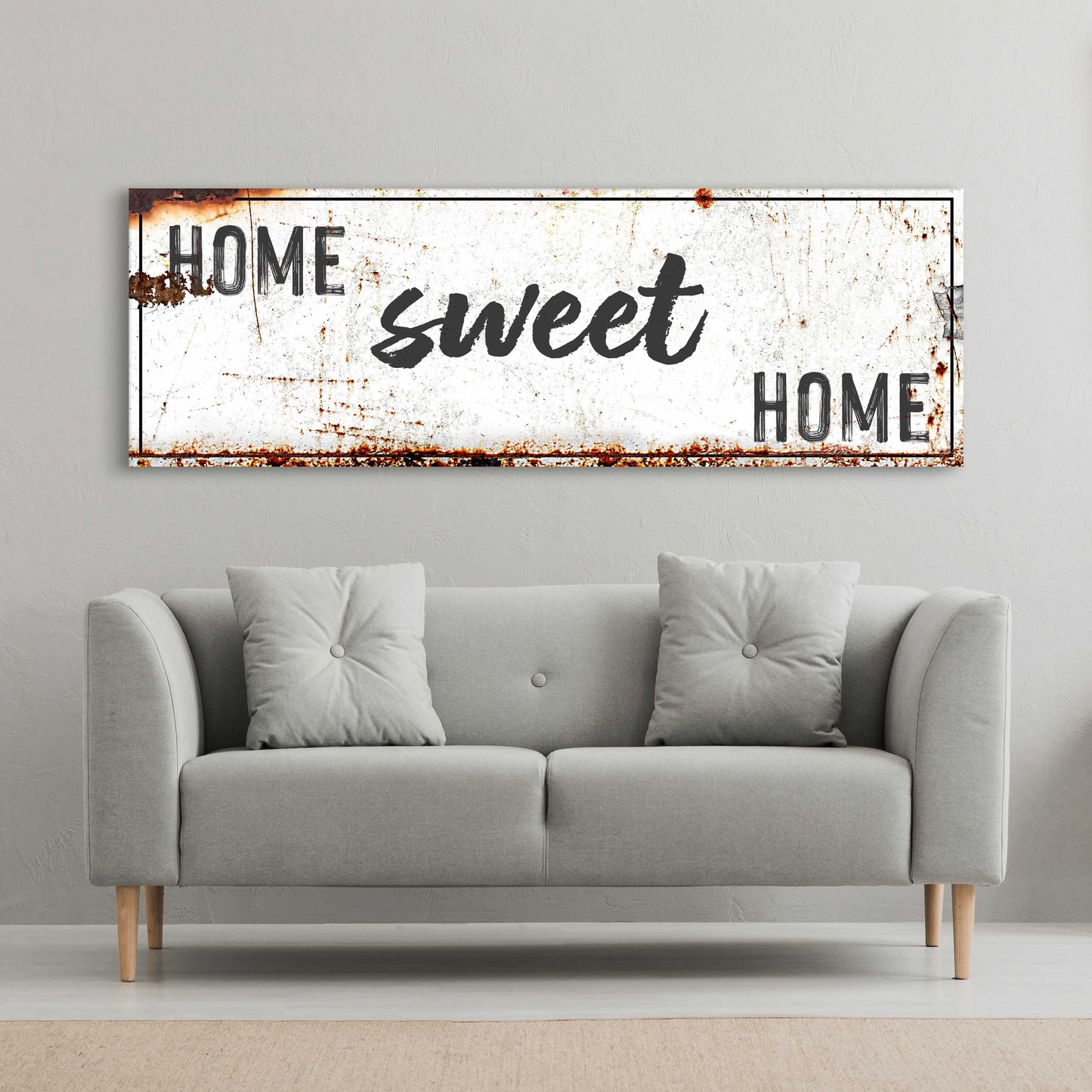 Home Sweet Home Rustic Sign - Image by Tailored Canvases