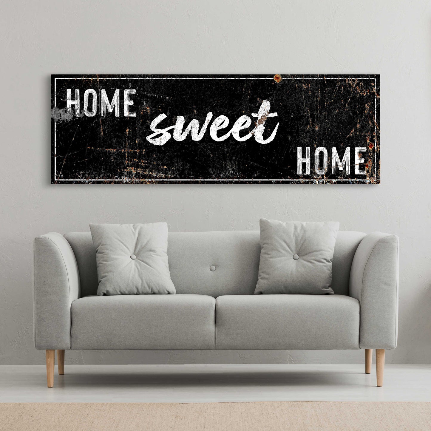 Home Sweet Home Rustic Sign Style 2 - Image by Tailored Canvases