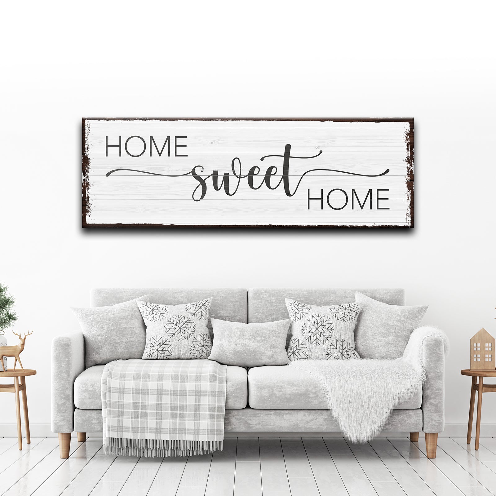 Home Sweet Home Sign III Style 1 - Image by Tailored Canvases