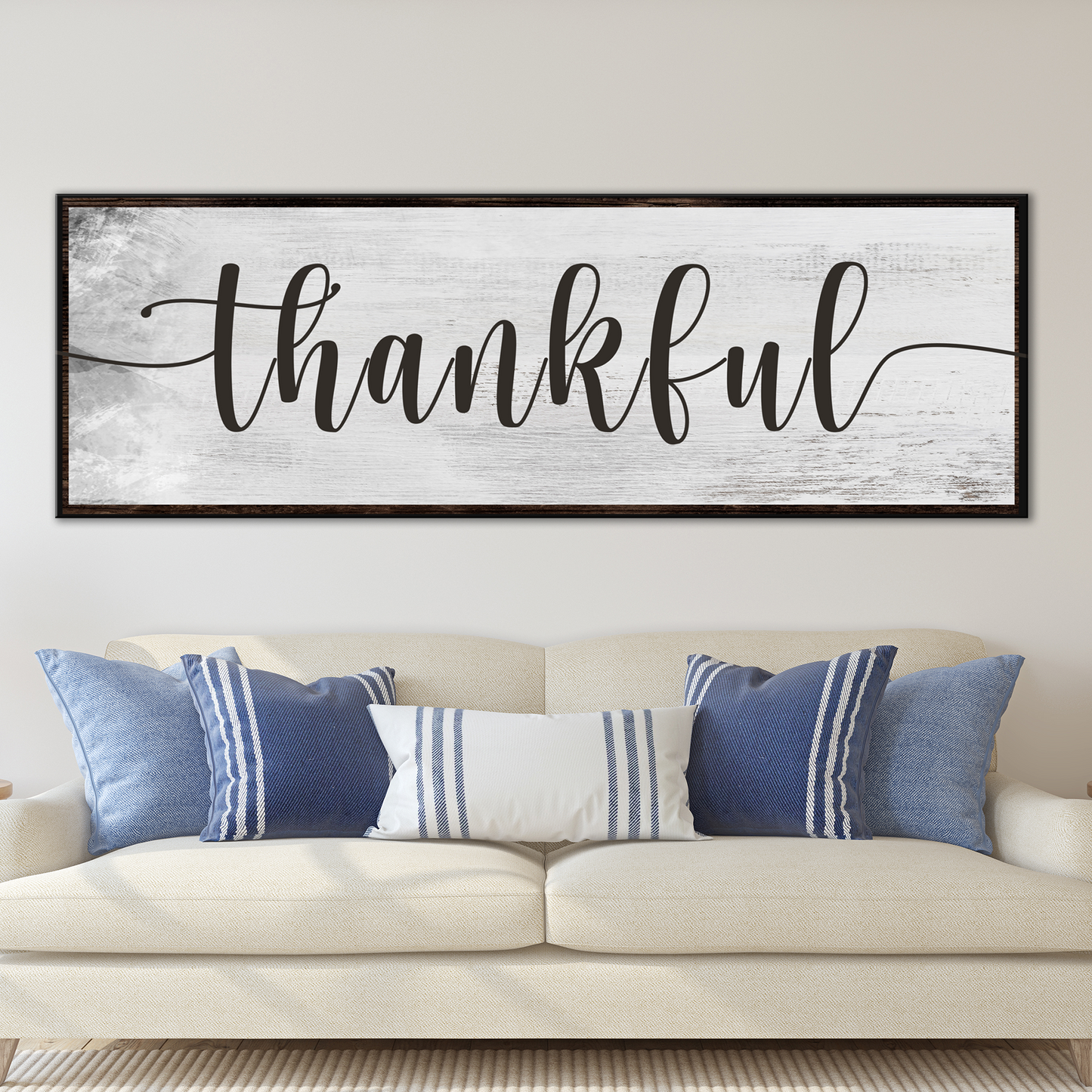 Thankful Sign III - Image by Tailored Canvases