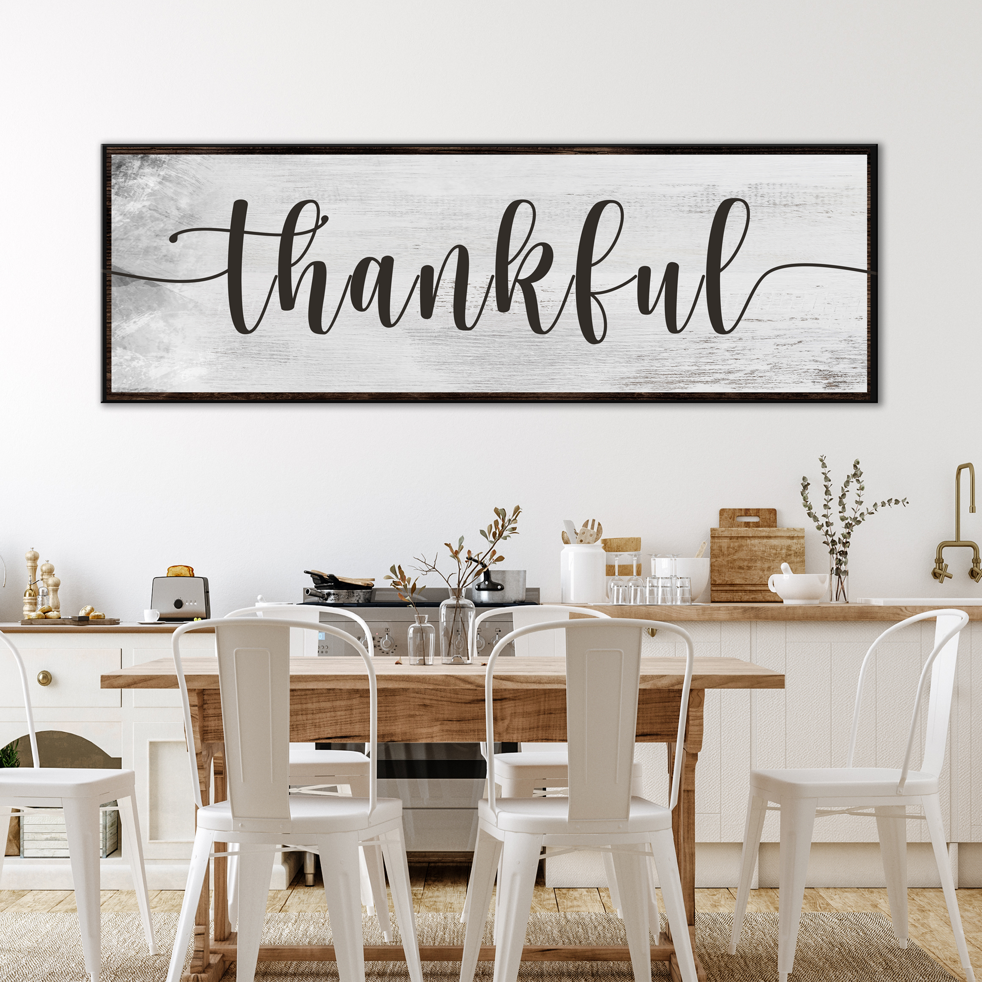 Thankful Sign III Style 1- Image by Tailored Canvases