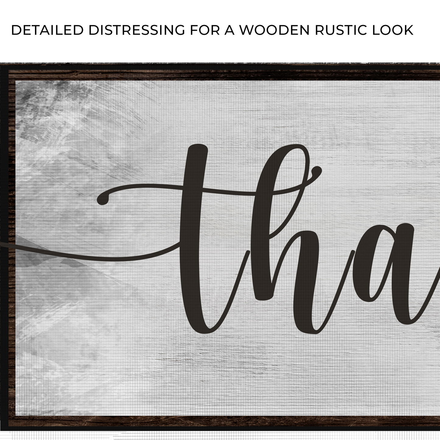Thankful Sign III Zoom - Image by Tailored Canvases