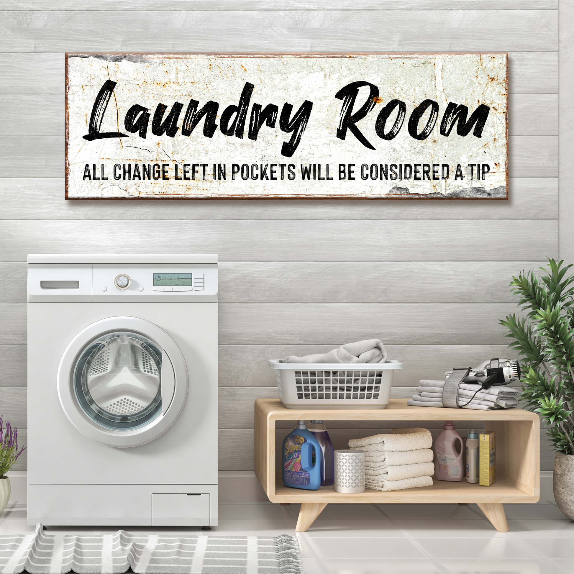 Laundry Room Sign II - Image by Tailored Canvases