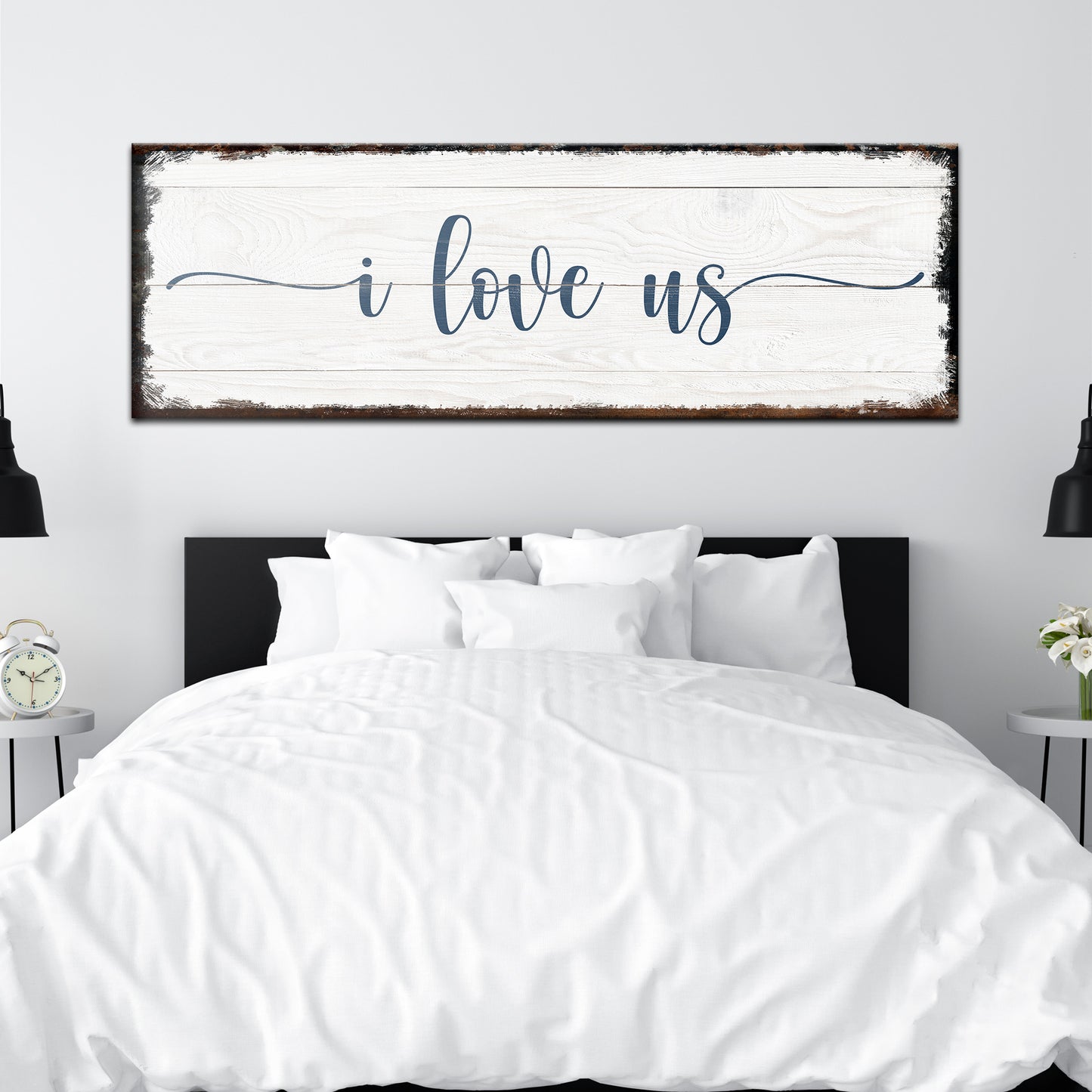 I Love Us Sign - Image by Tailored Canvases