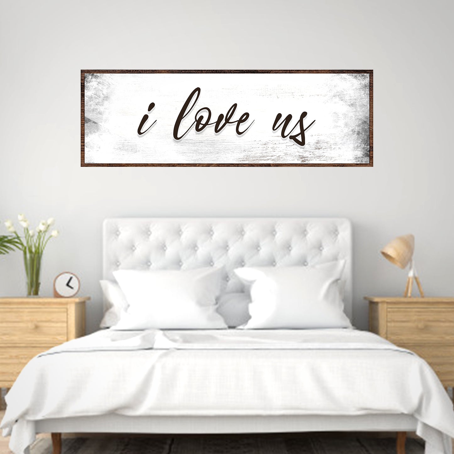 I Love Us Sign II - Image by Tailored Canvases