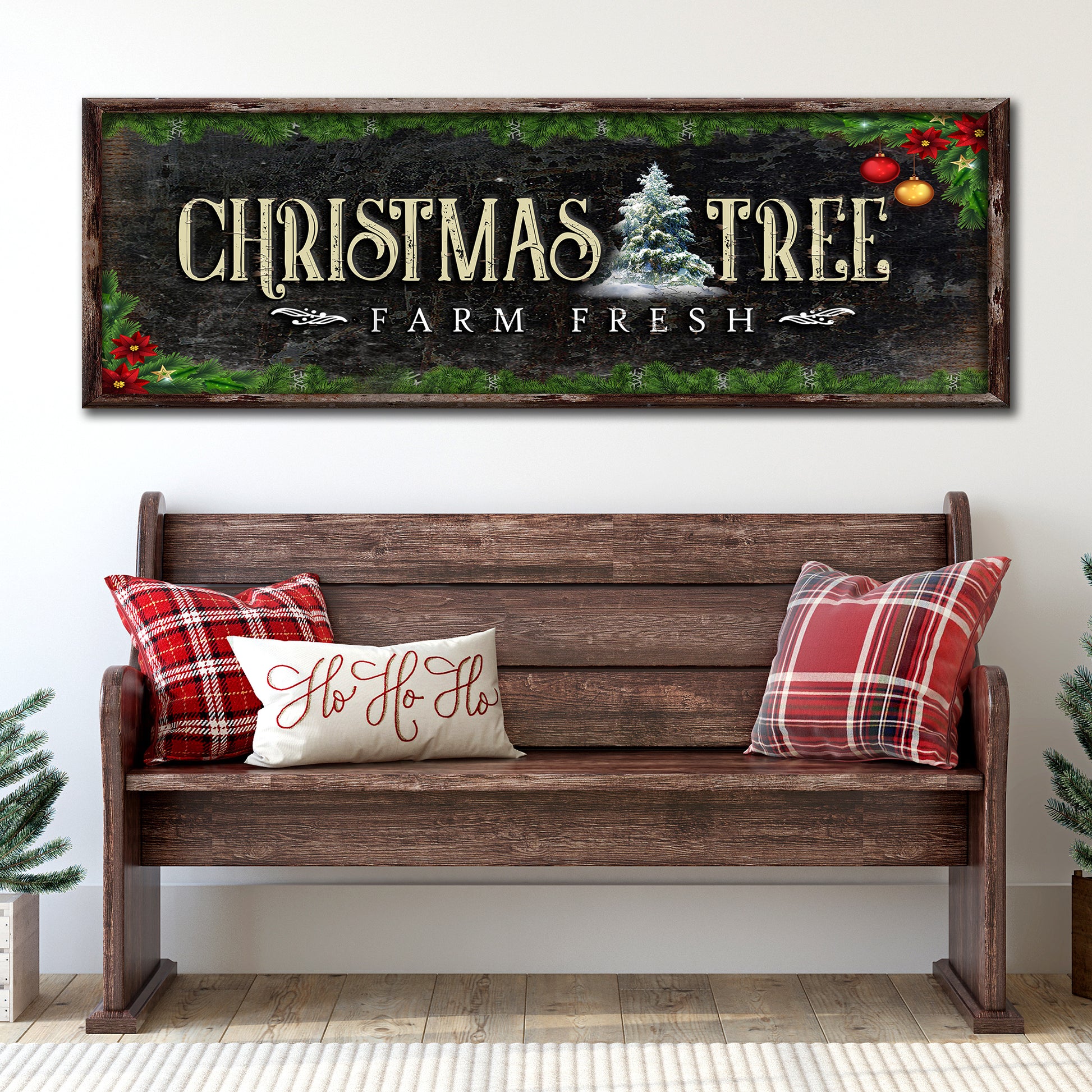 Christmas Tree Farm Sign IV  - Image by Tailored Canvases