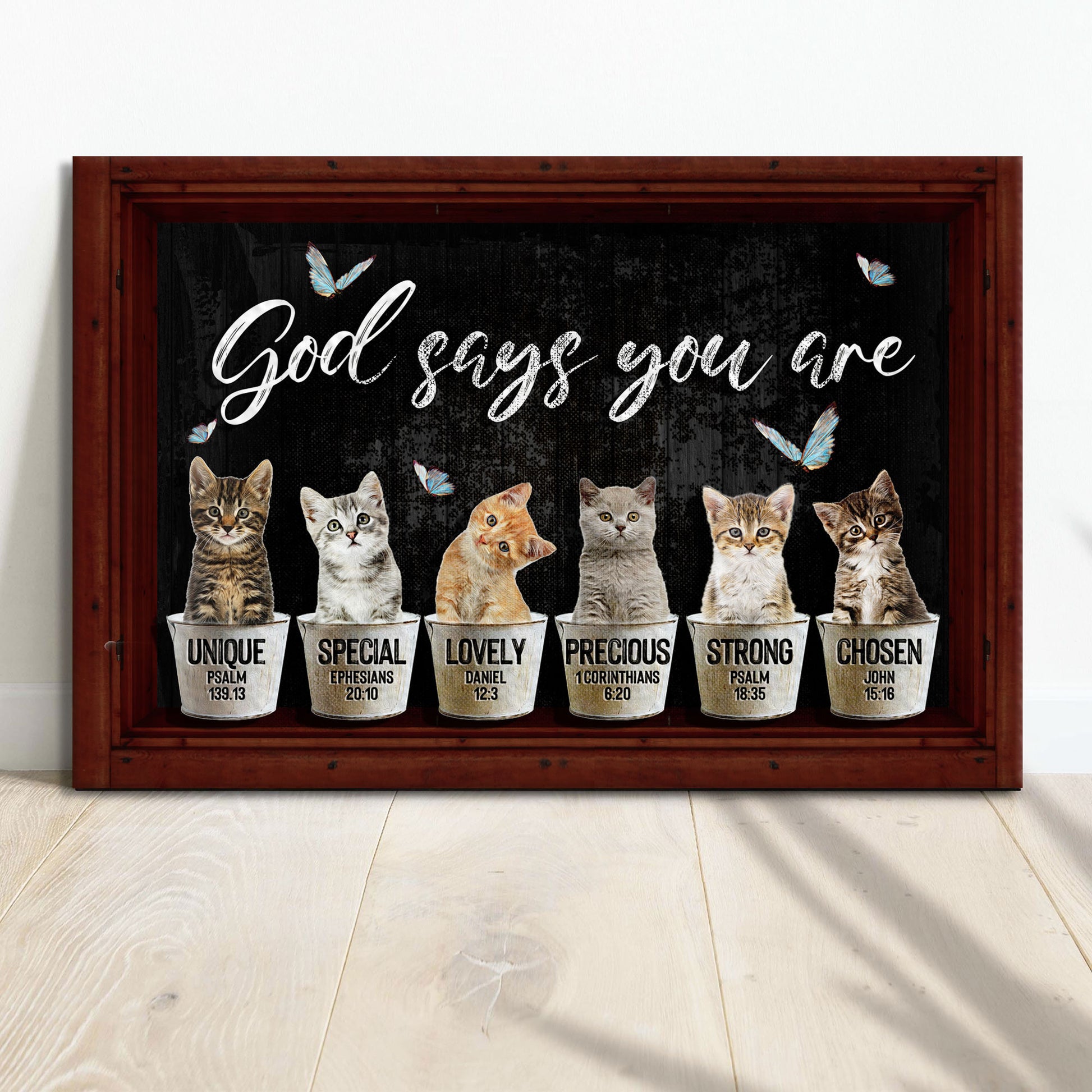 God Says You Are Sign III Style 1 - Image by Tailored Canvases