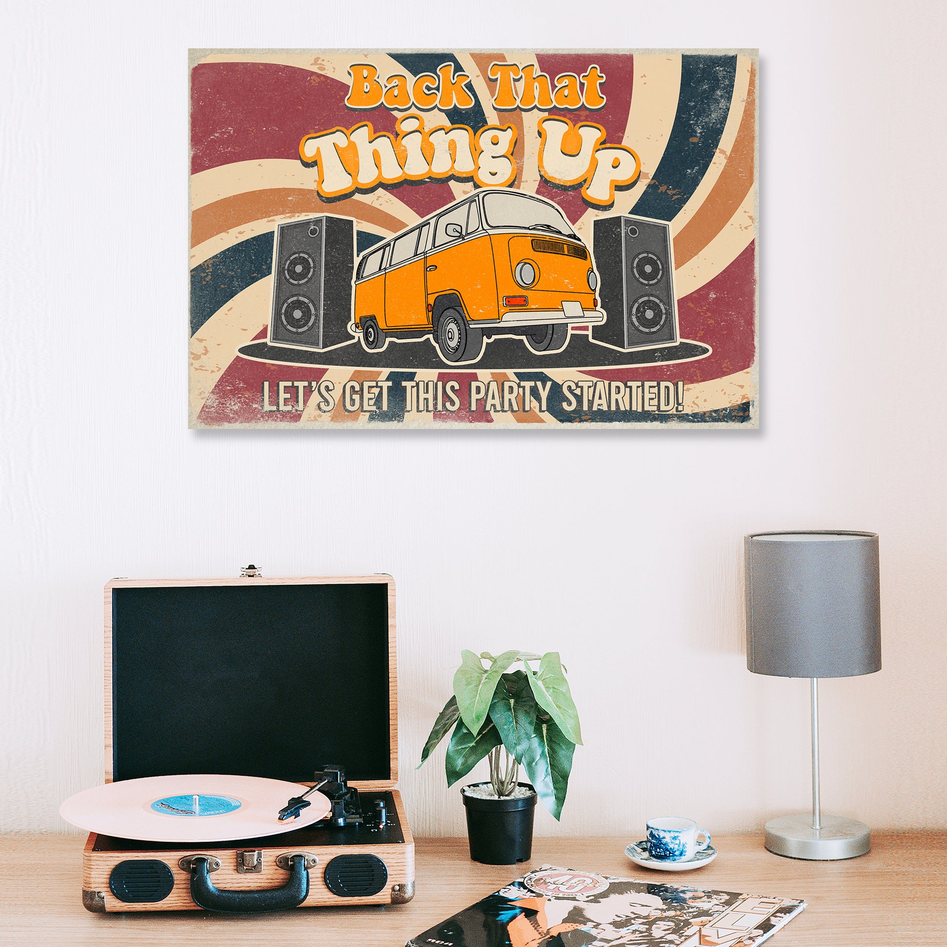 Back That Thing Up Sign - Image by Tailored Canvases