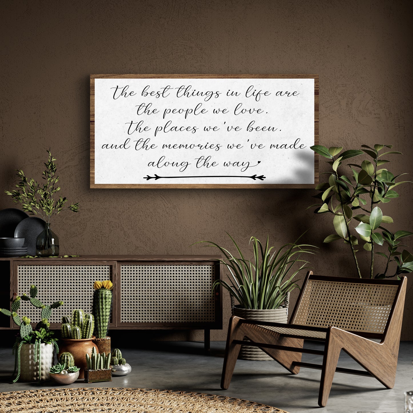The Best Things In Life Sign II (Free Shipping)