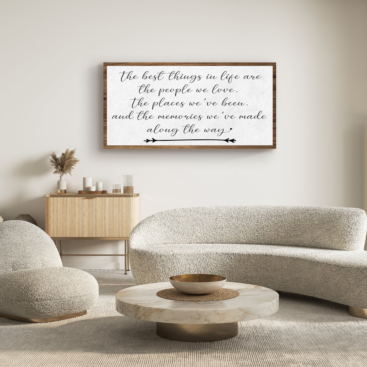 The Best Things In Life Sign II (Free Shipping)