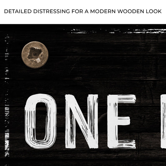 One Day At A Time Sign III Zoom - Image by Tailored Canvases