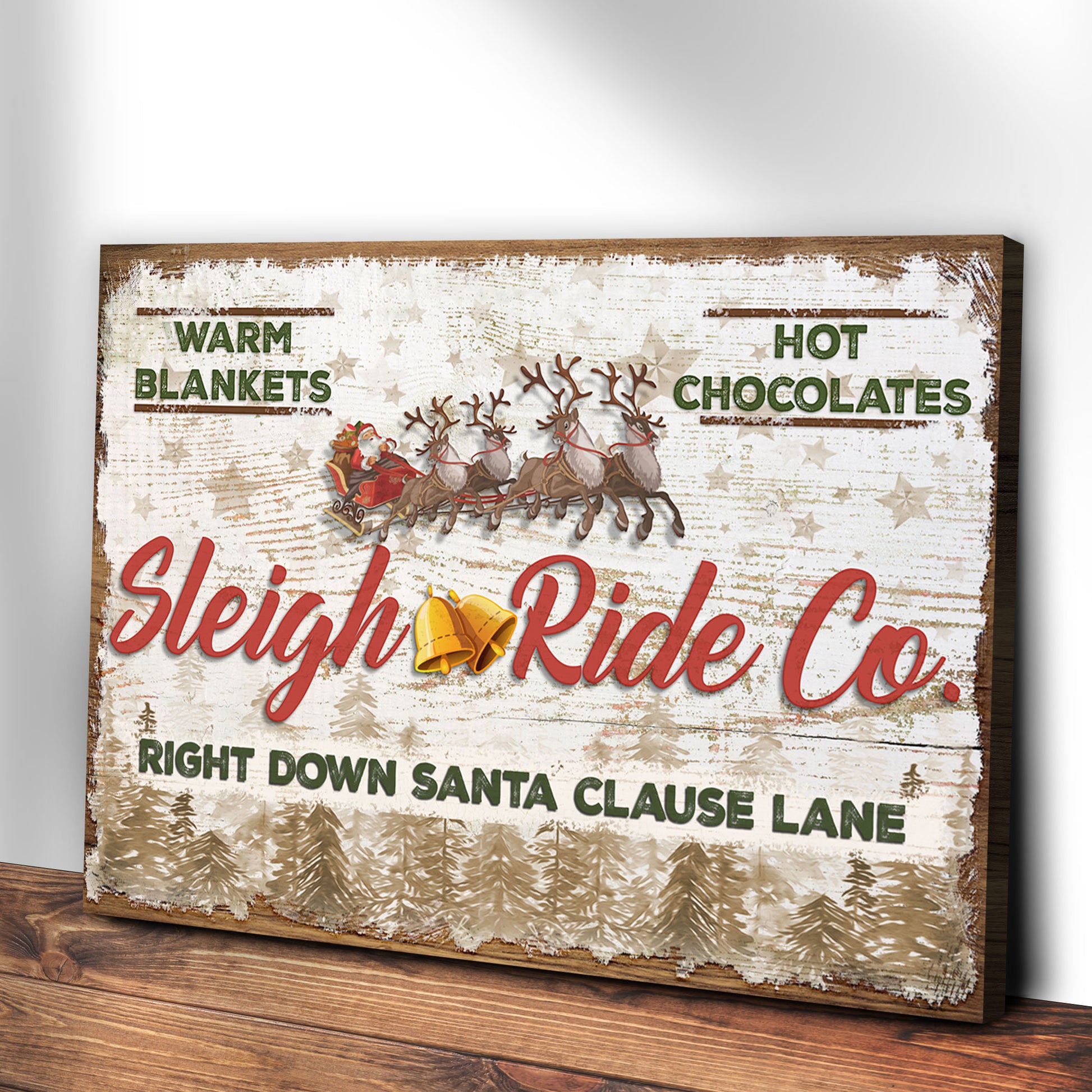 Sleigh Rides Sign II