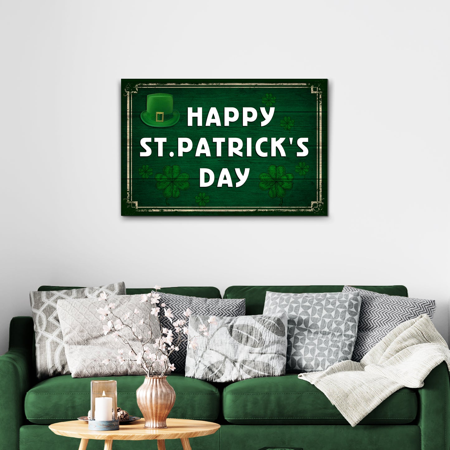 Irish For A Day, Irish Forever Sign - Image by Tailored Canvases