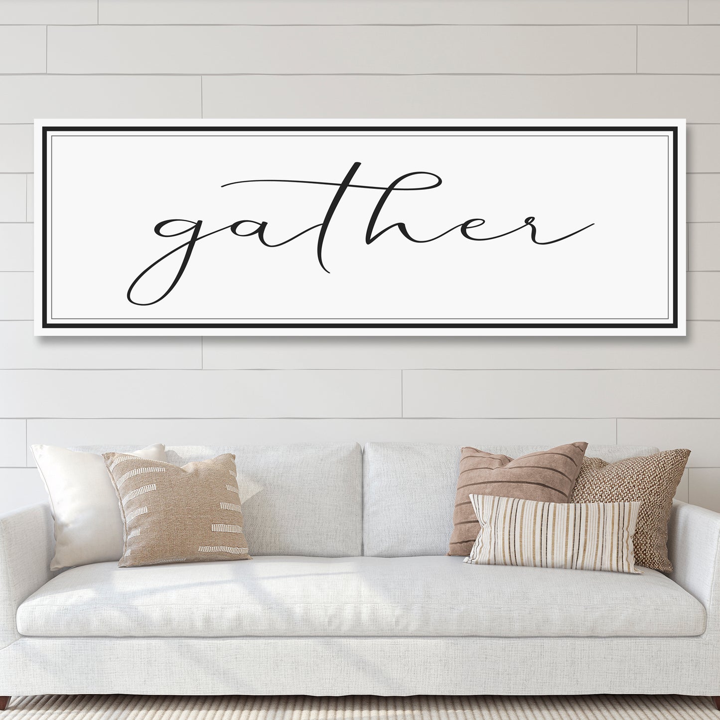 Gather Sign - Image by Tailored Canvases
