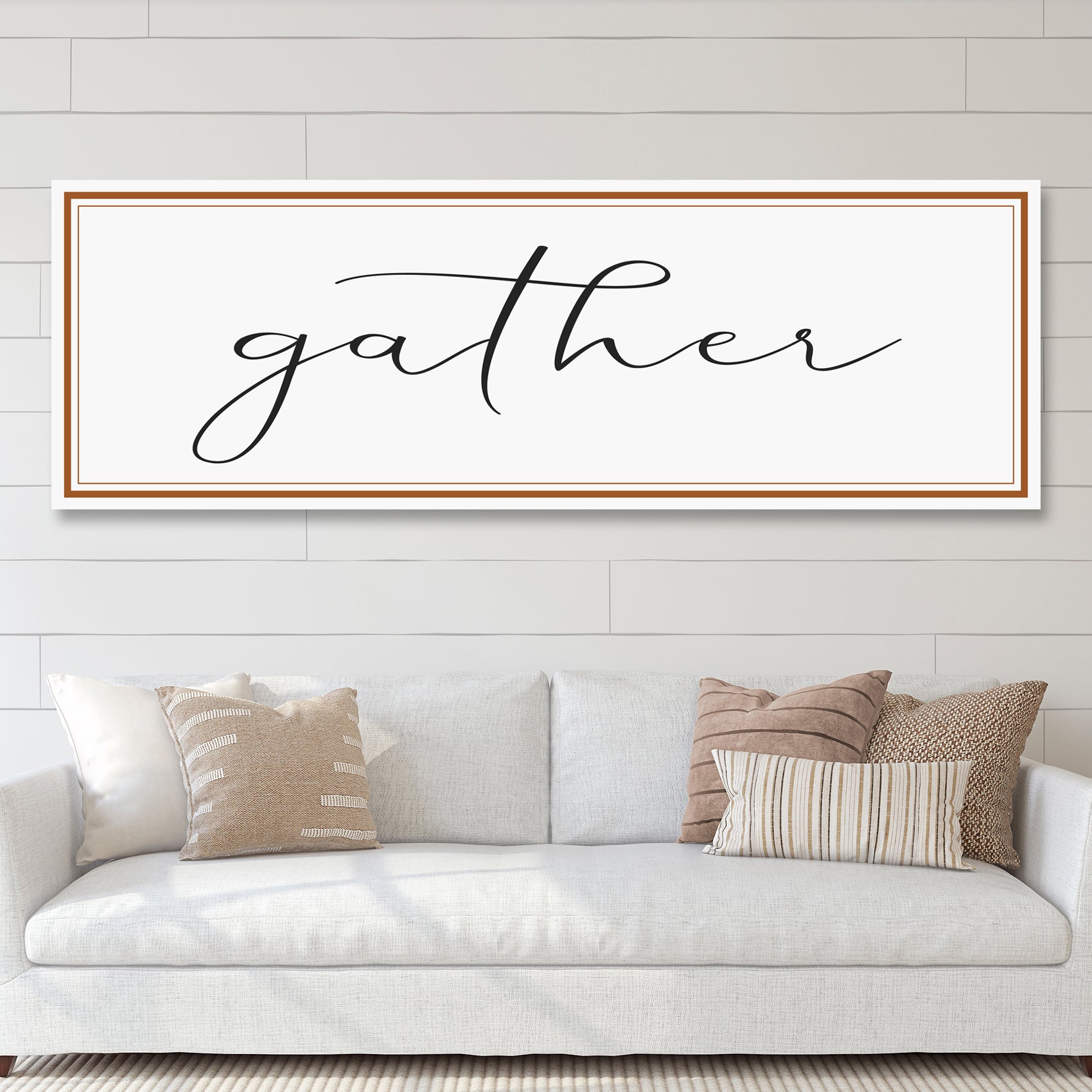 Gather Sign Style 3 - Image by Tailored Canvases
