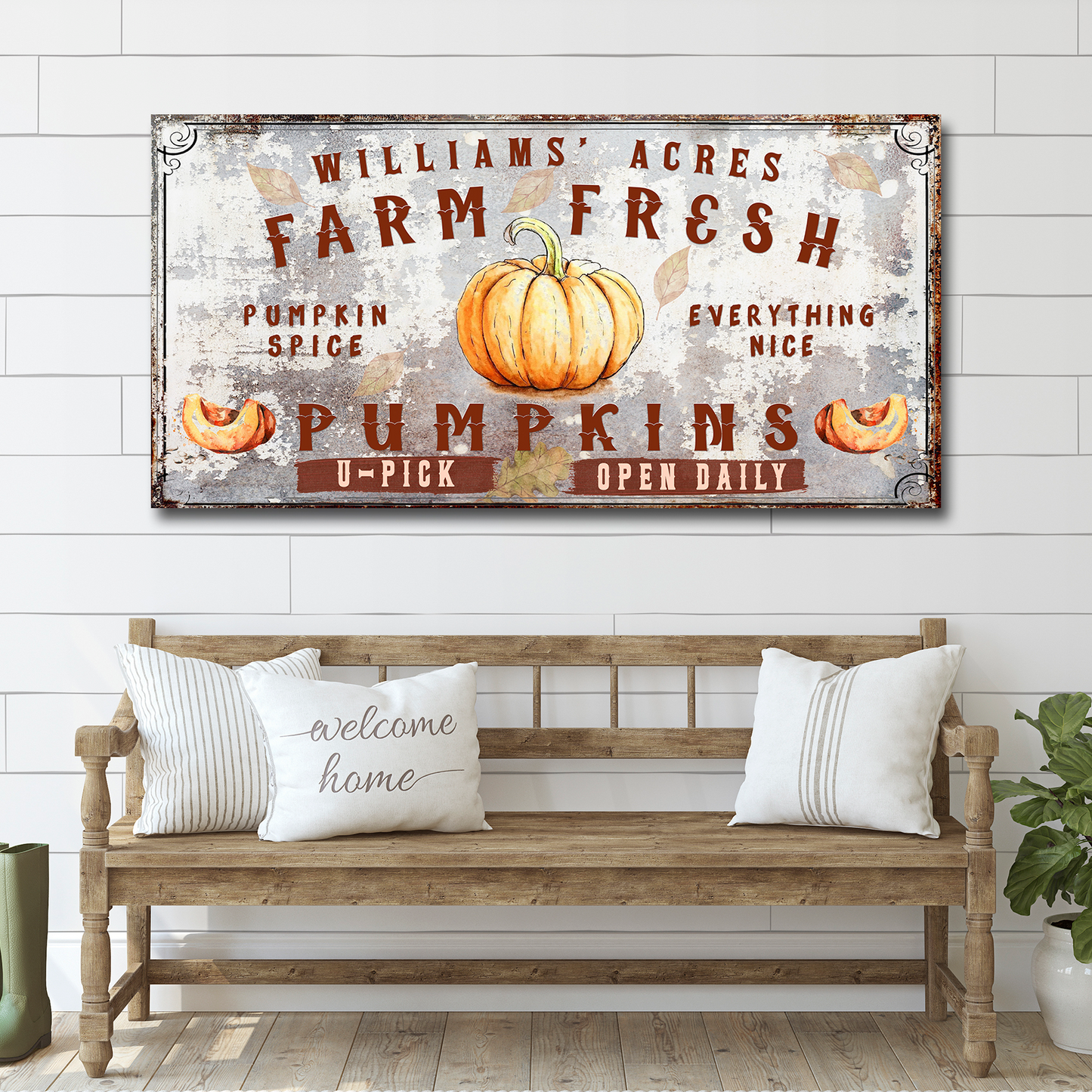 Farm Fresh Pumpkins Style 4 - Image by Tailored Canvases