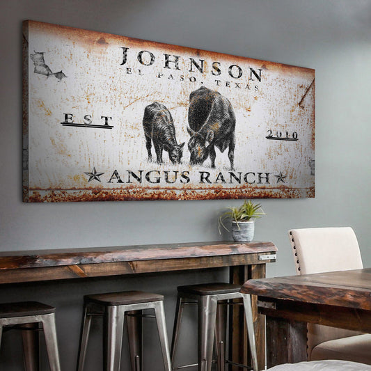 Angus Ranch Sign