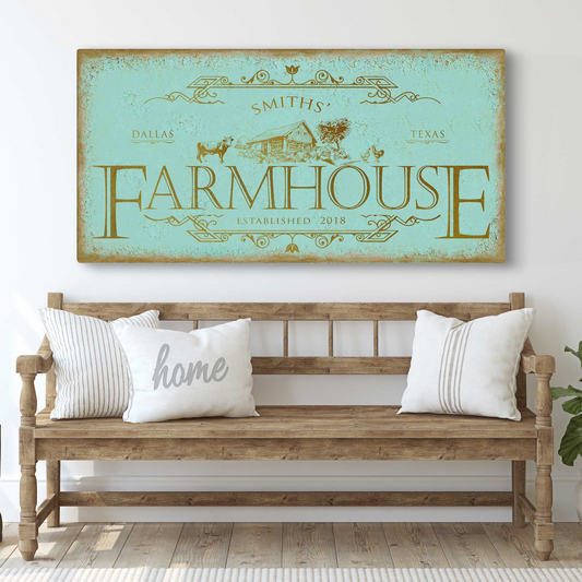 Rustic Farmhouse Sign IV - Image by Tailored Canvases