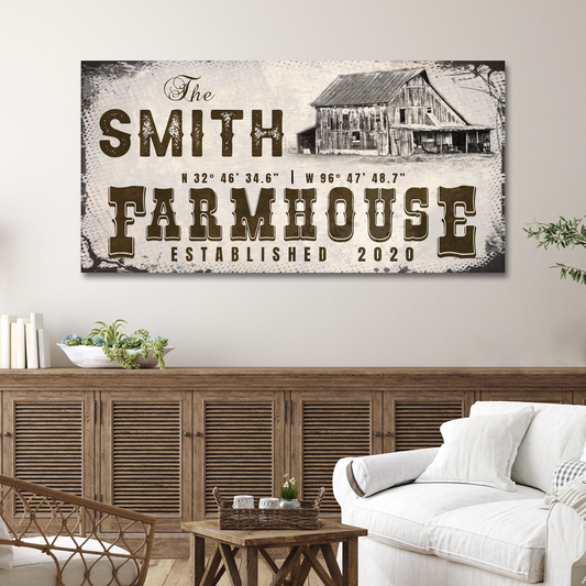 Farmhouse Sign V - Image by Tailored Canvases