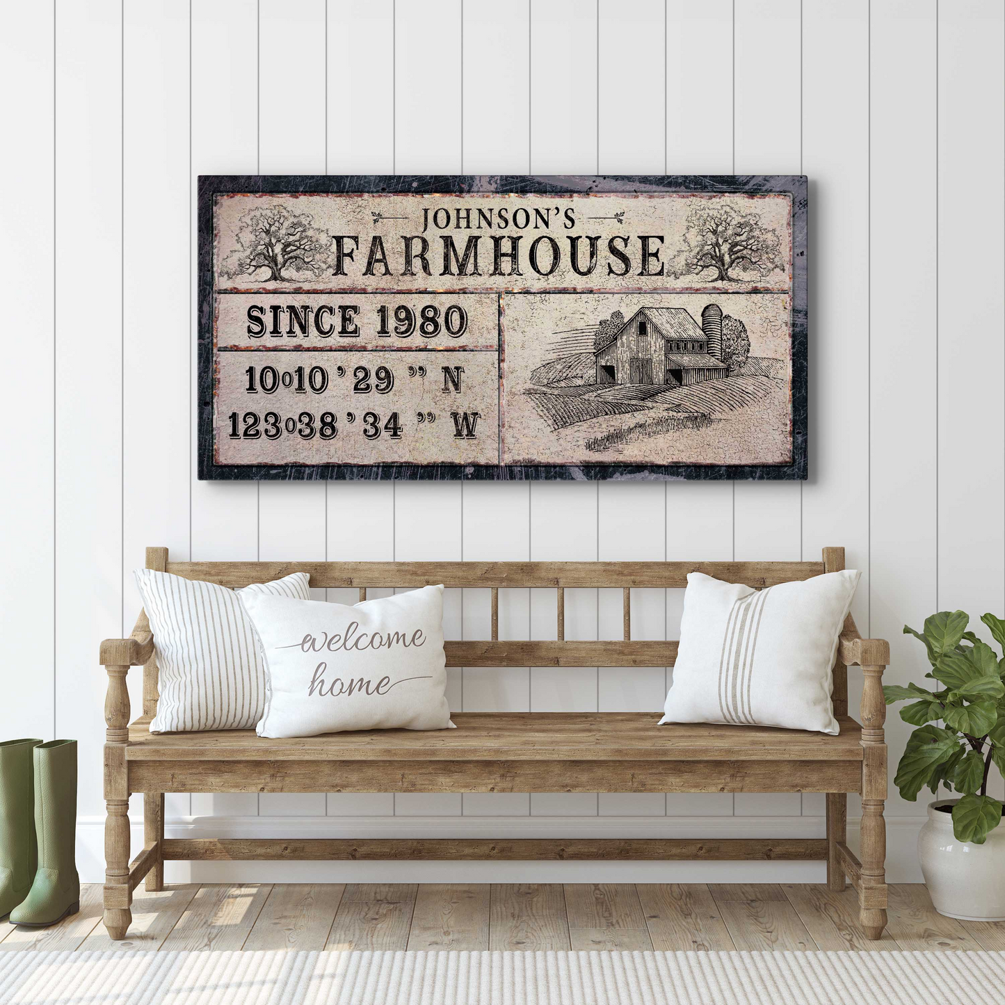 Farmhouse Signs VI - Image by Tailored Canvases