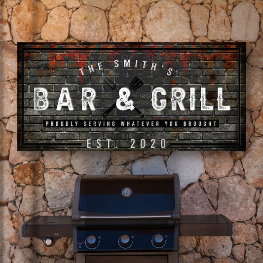 Bar and Grill Sign II