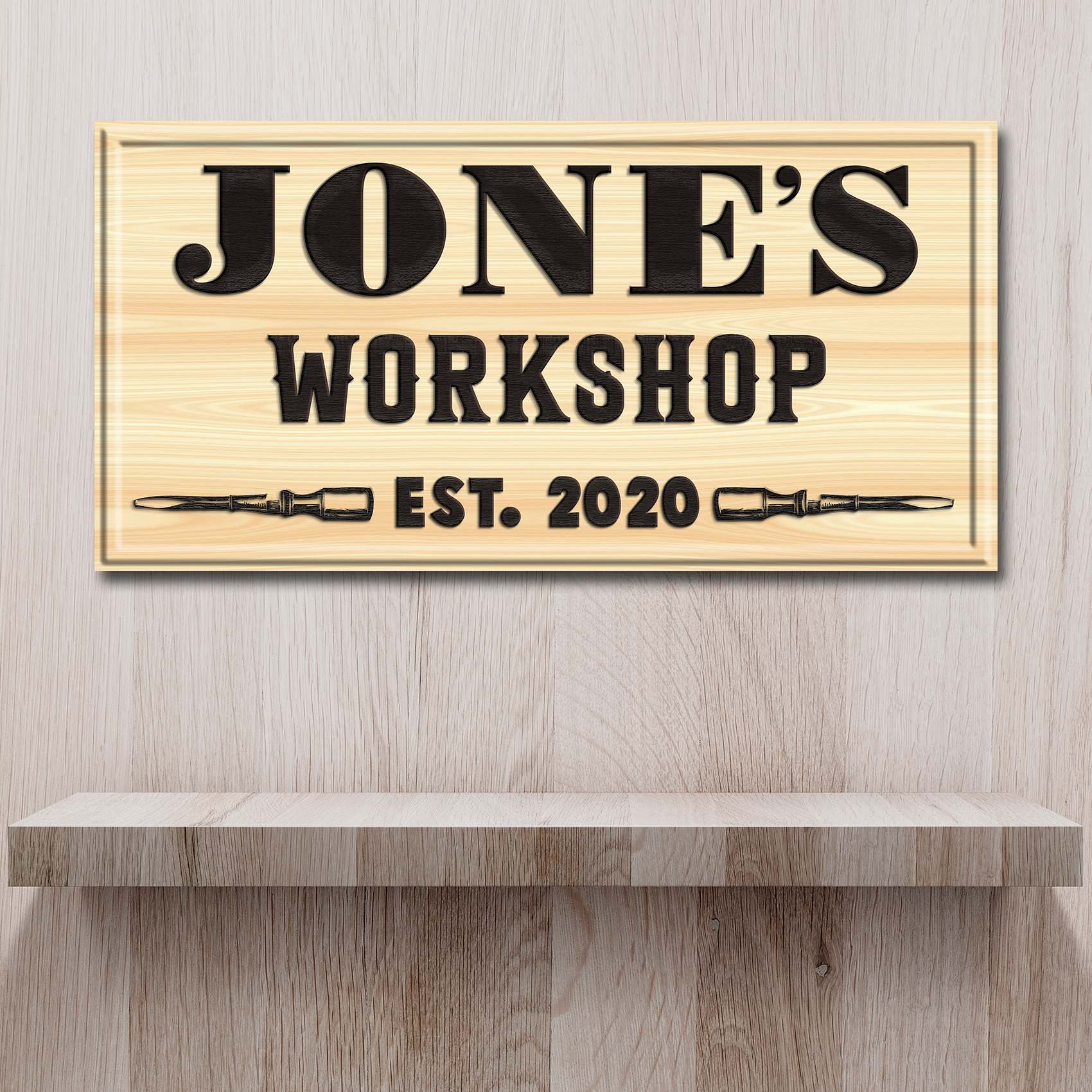 Workshop - Personalized Huge Canvas Style 2 - Wall Art Image by Tailored Canvases