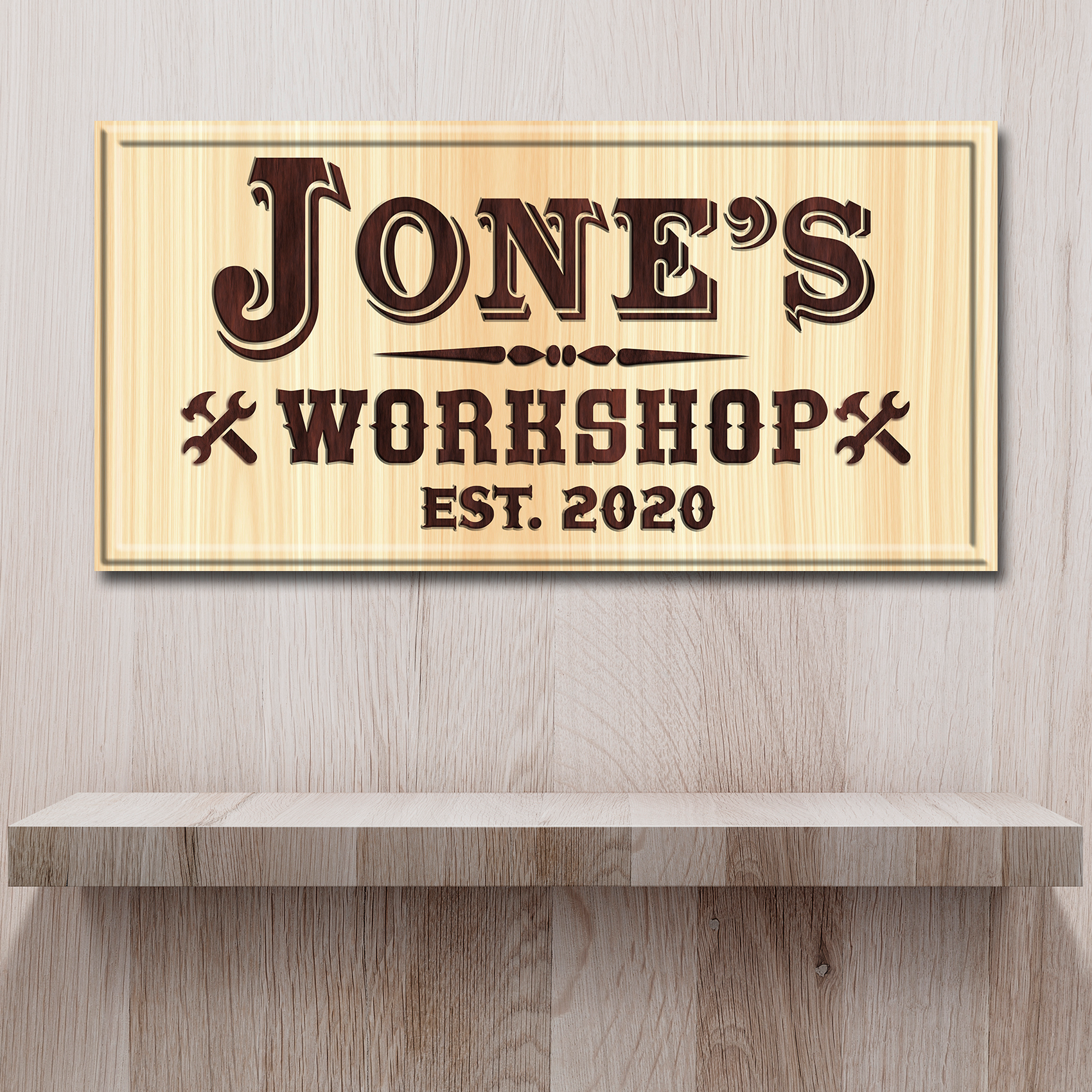 Workshop - Personalized Huge Canvas Style 3 - Wall Art Image by Tailored Canvases