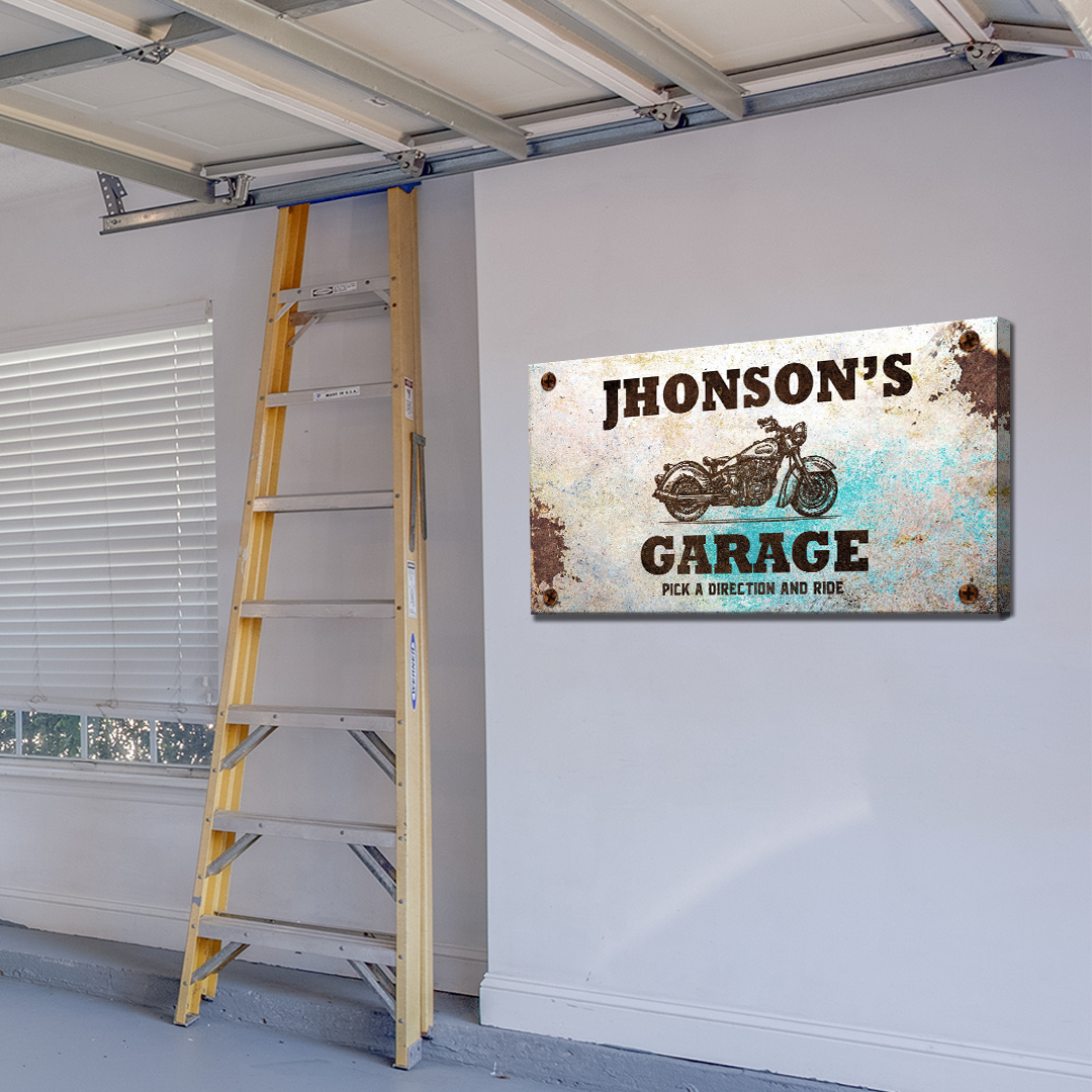 Garage Sign II Style 1 - Image by Tailored Canvases