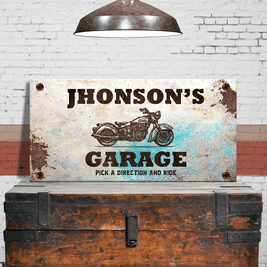 Garage Sign II - Image by Tailored Canvases
