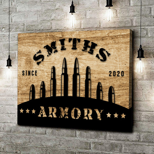 Armory Sign - Image by Tailored Canvases