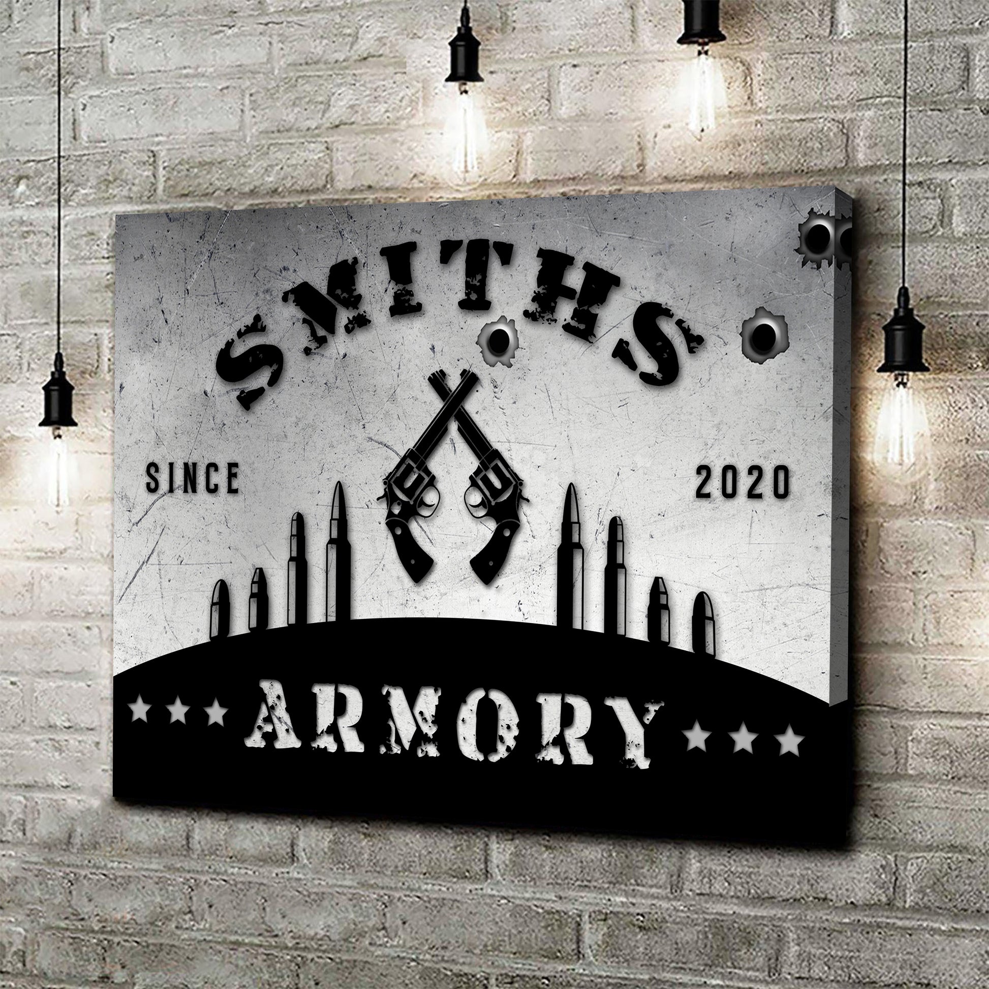 Armory Sign Style 2 - Image by Tailored Canvases