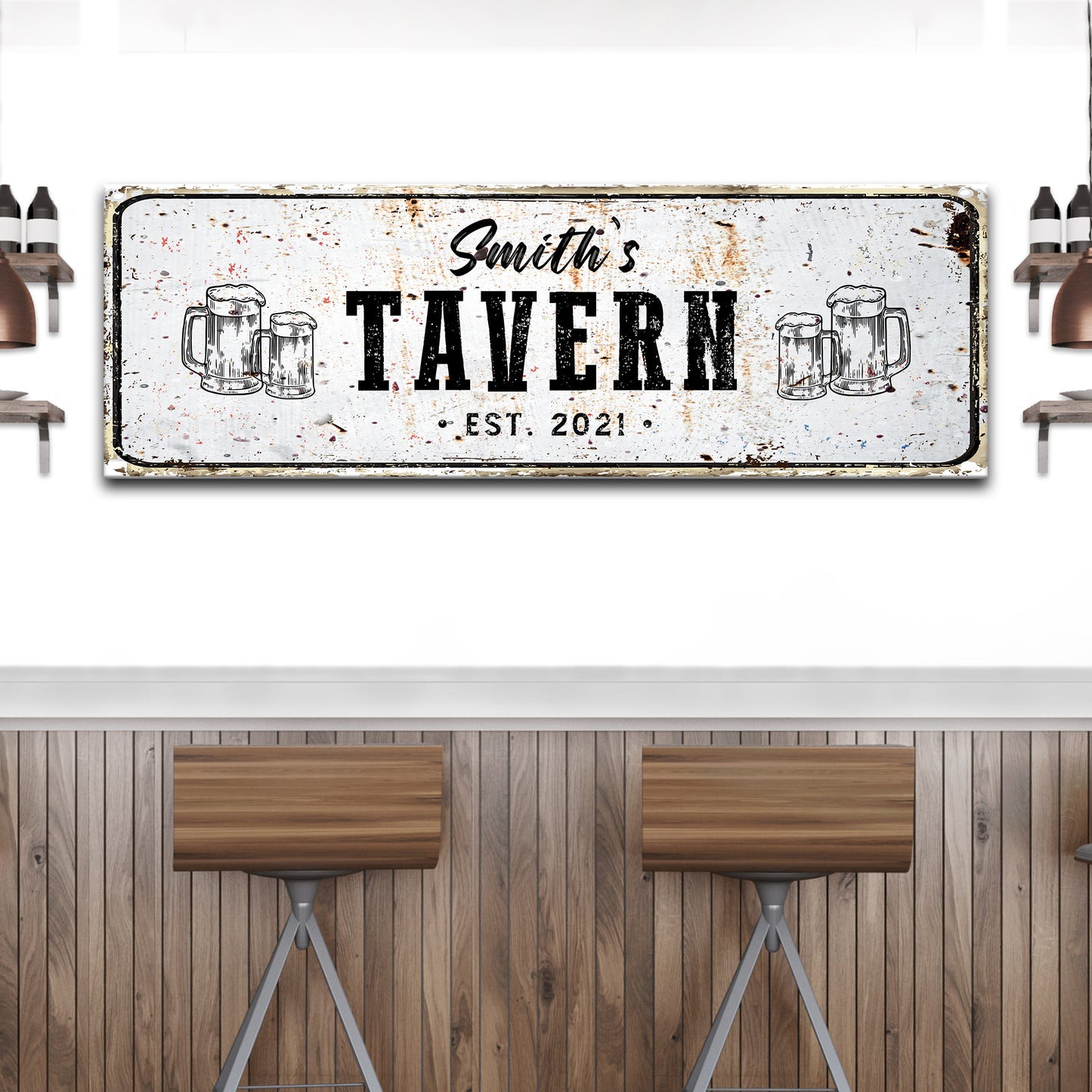Family Tavern Sign II - Image by Tailored Canvases