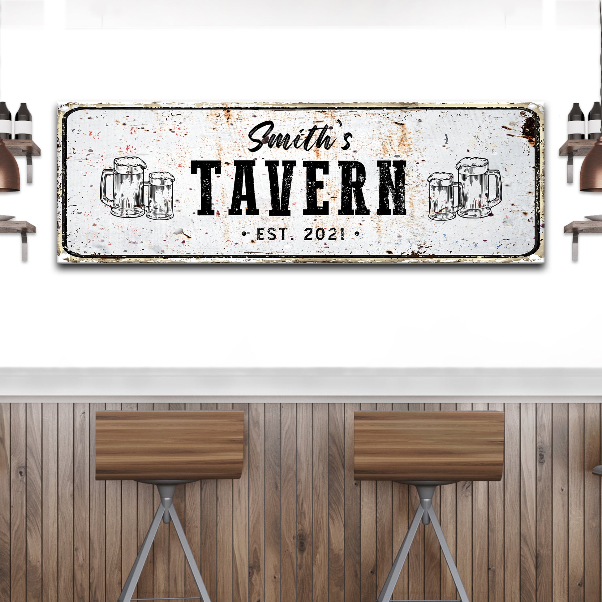 Family Tavern Sign II - Image by Tailored Canvases