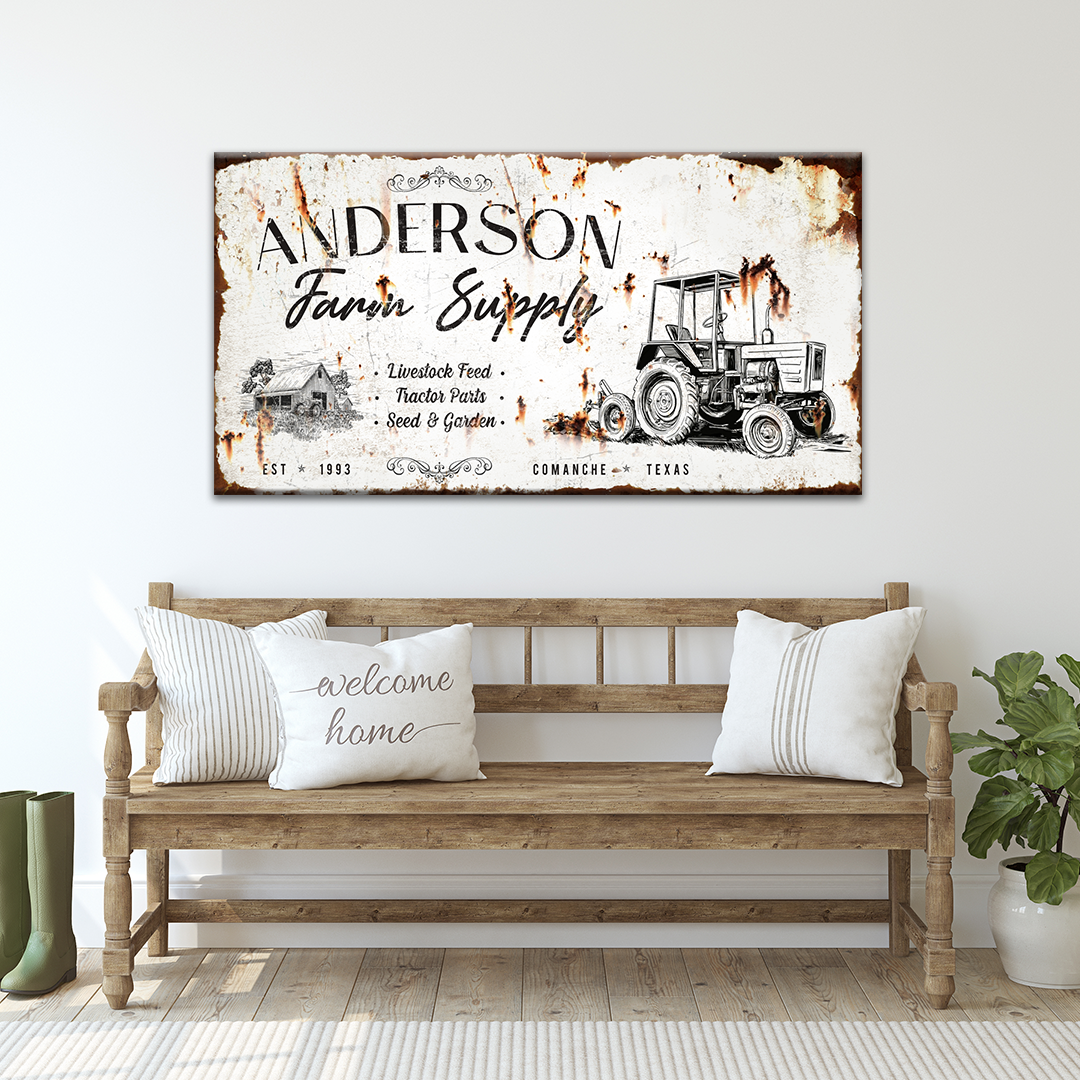 Rustic Farmhouse Sign VI - Image by Tailored Canvases