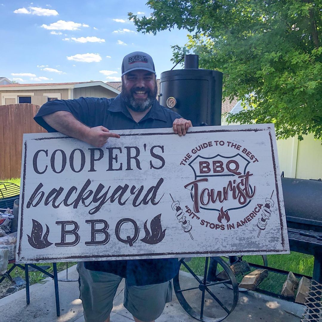 Backyard Barbeque Grill Sign Style 2 - Image by Tailored Canvases