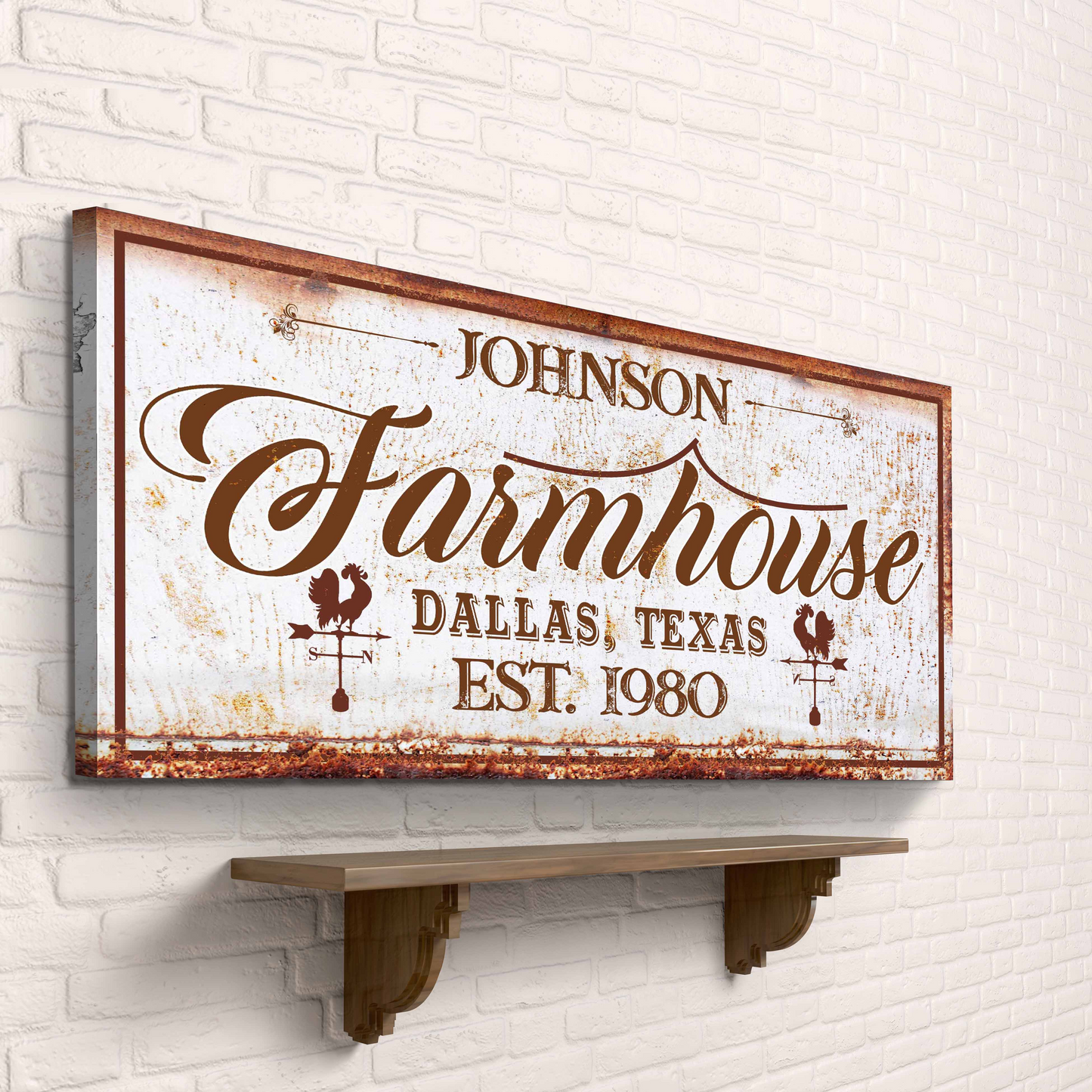 Farmhouse Sign III Style 1 - Image by Tailored Canvases