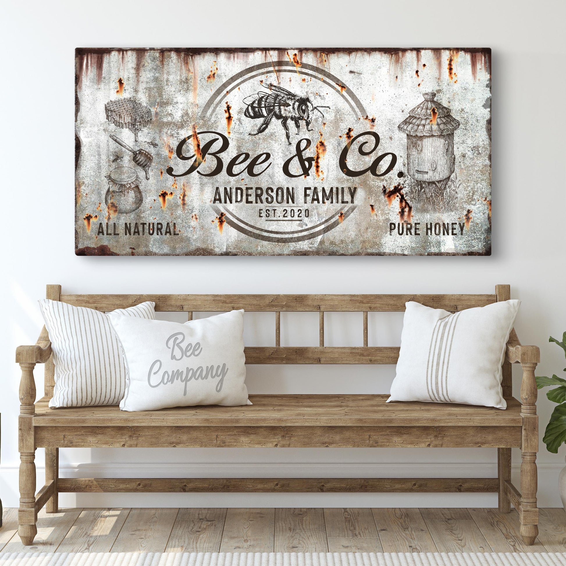 Bee and Co Style 4 - Image by Tailored Canvases 