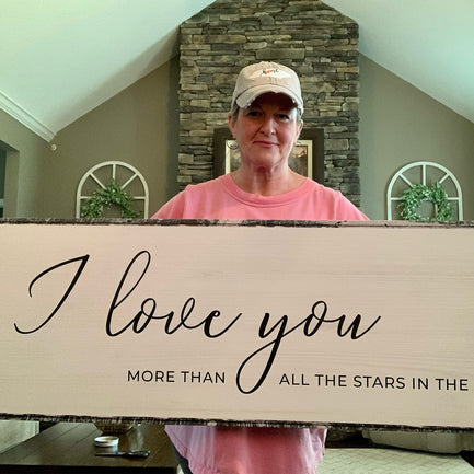 Custom Saying Sign - Image by Tailored Canvases