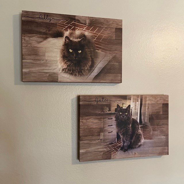 Cat Memorial Sign Style 1 - Image by Tailored Canvases