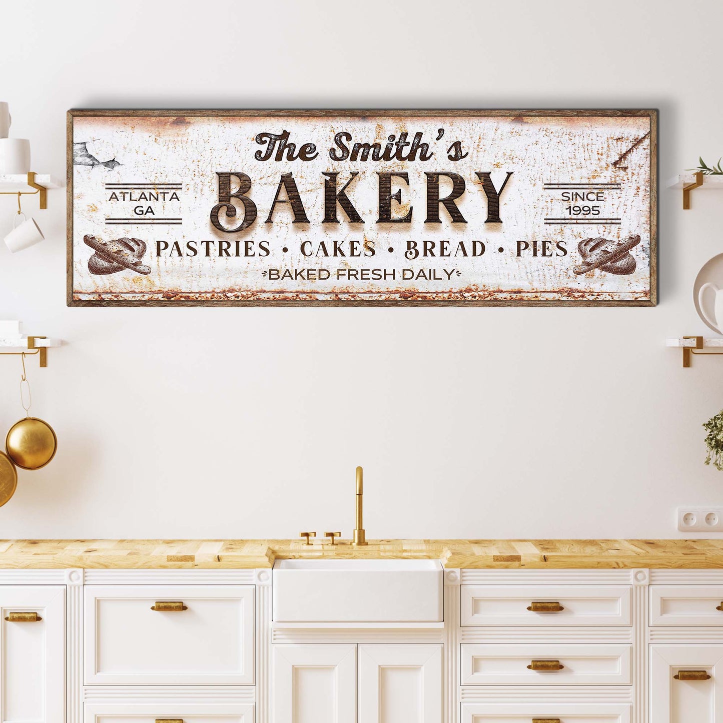 Bakery Sign | Customizable Canvas - Image by Tailored Canvases