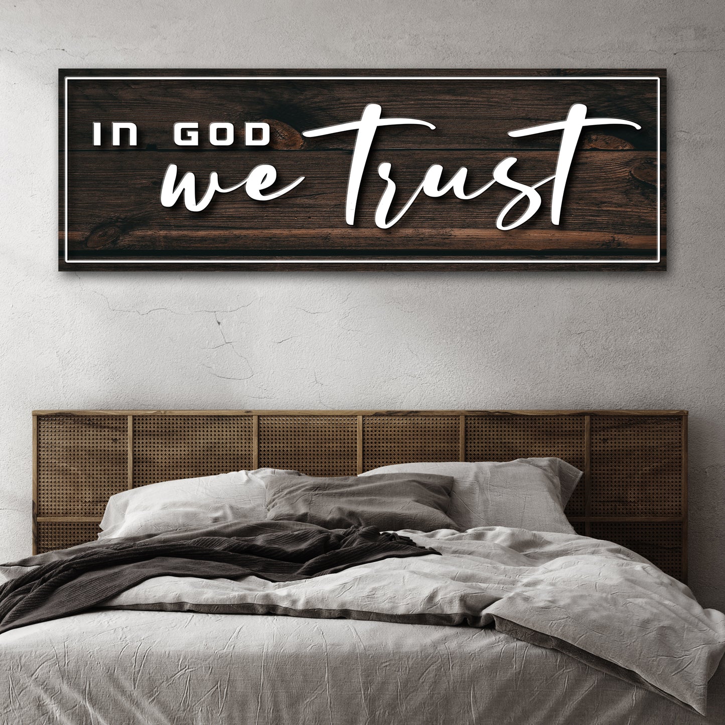 In God We Trust Sign II Style 1 - Image by Tailored Canvases