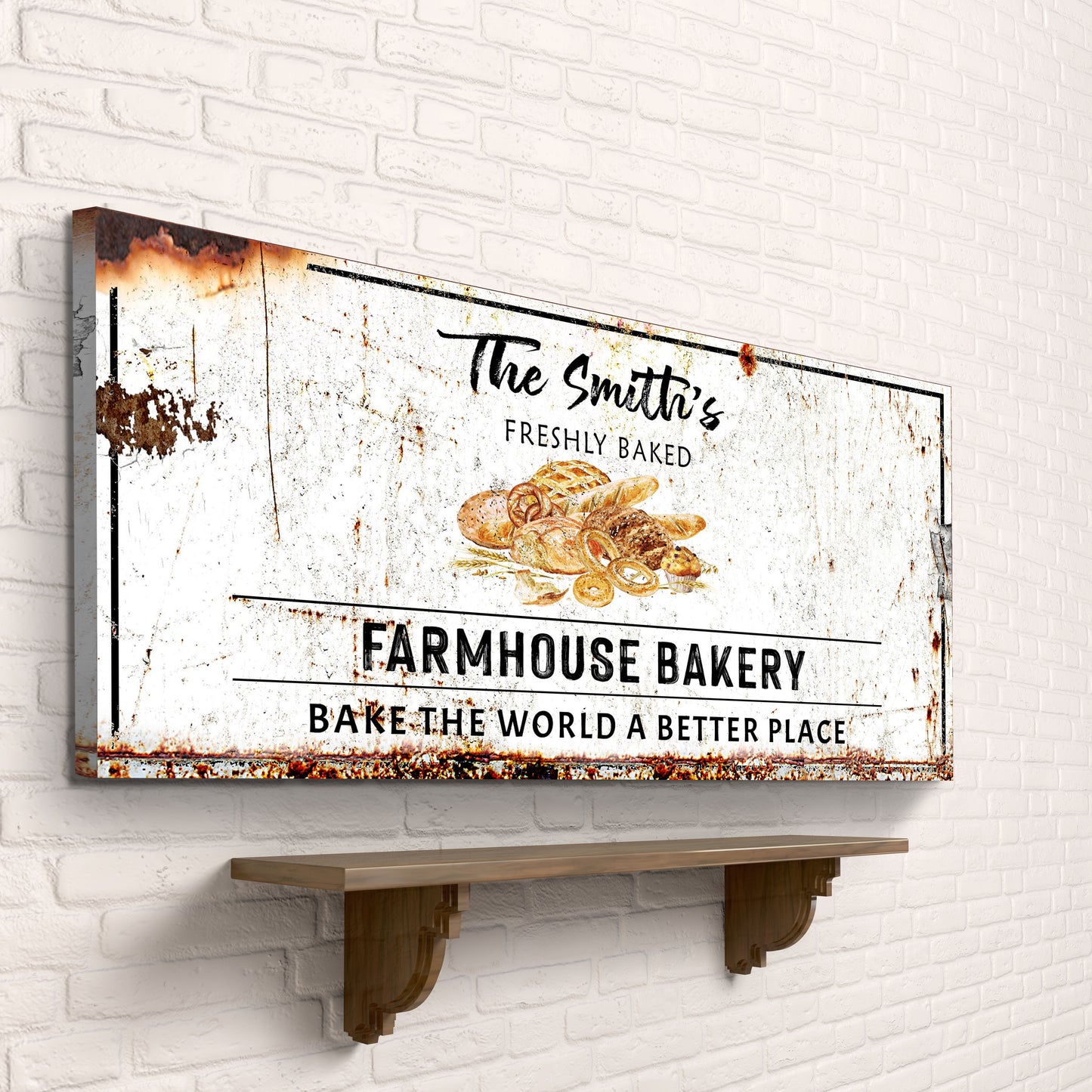 Farmhouse Bakery Sign - Image by Tailored Canvases