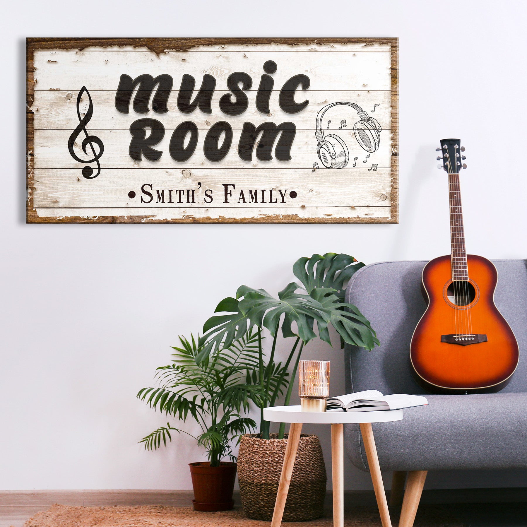 Music Room Sign II - Image by Tailored Canvases