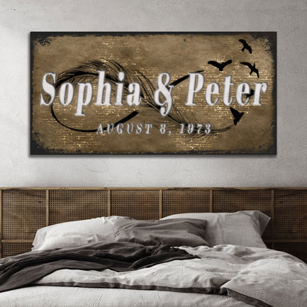 Couple Infinity Sign II  - Image by Tailored Canvases