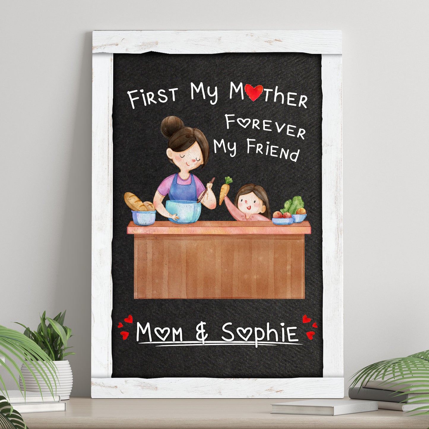 Mother My Forever Friend Sign  - Image by Tailored Canvases