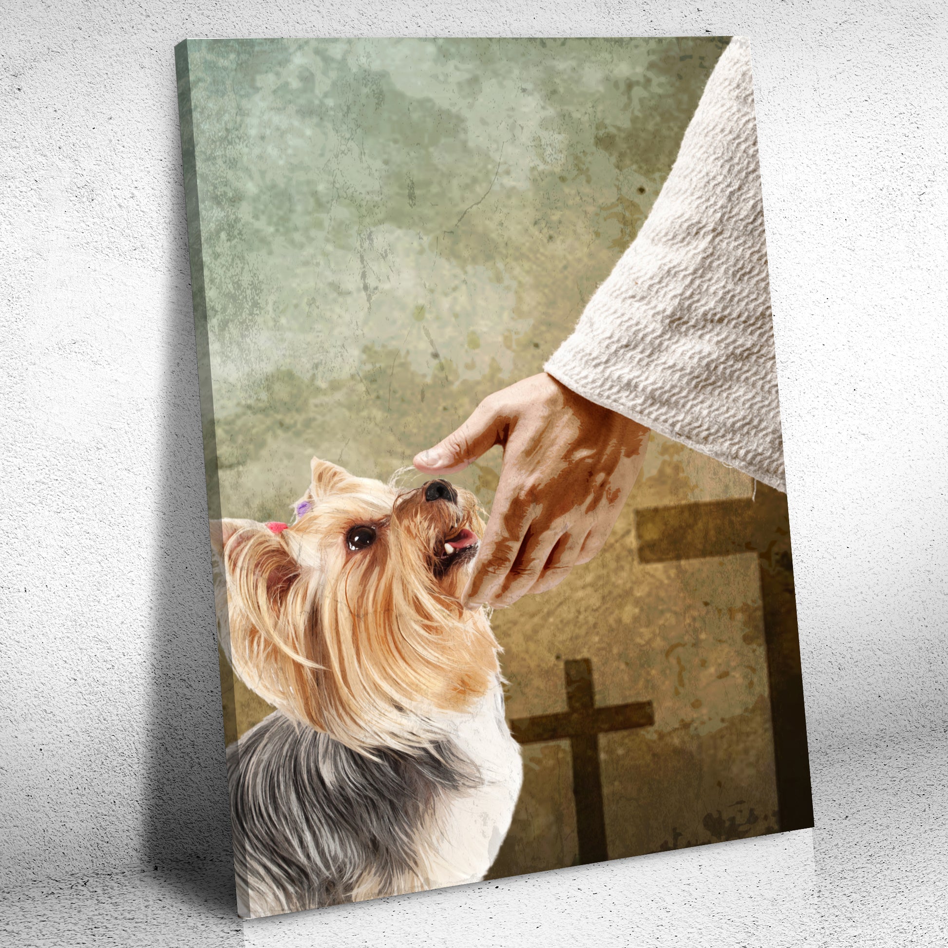 God Loves All Animals Canvas Wall Art II Style 1 - Image by Tailored Canvases