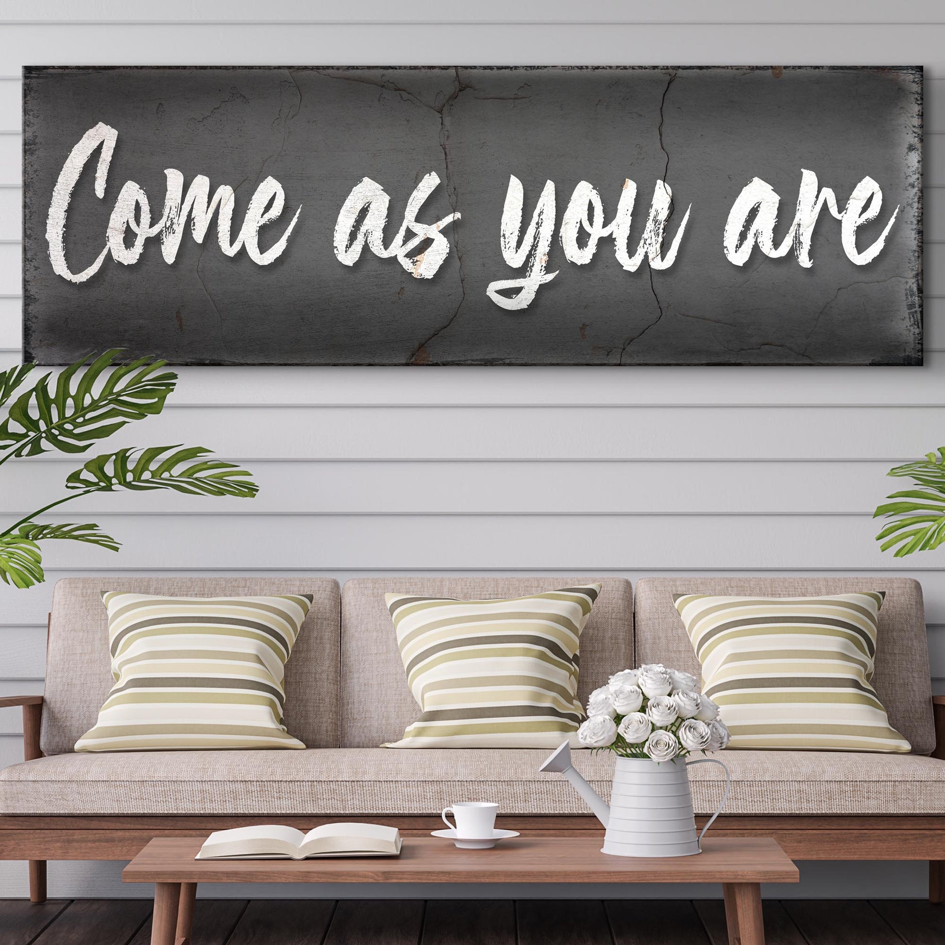 Come As You Are Sign II - Image by Tailored Canvases