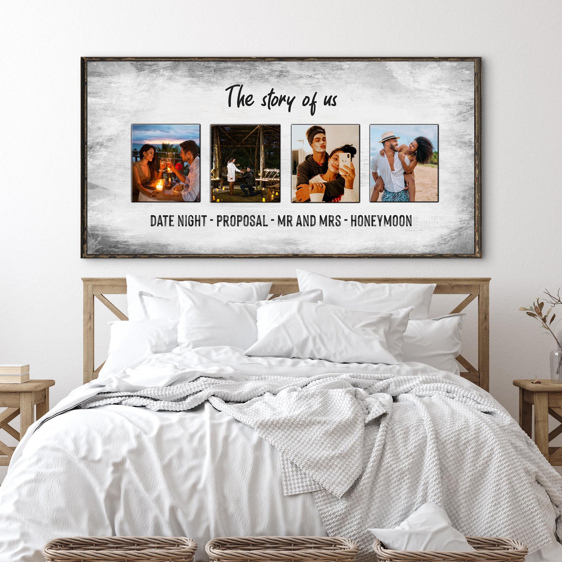 The Story Of Us Couple Sign II  - Image by Tailored Canvases